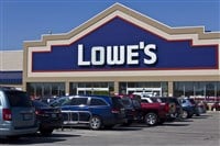 photo of exterior of Lowe's retail store