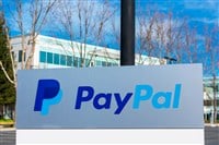 PayPal sign at PayPal Headquarters