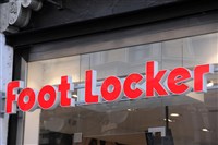 Foot Locker logo on storefront