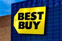 Best Buy retail store and logo