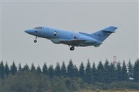Military aircraft for display in Iruma Air Base — Stock Editorial Photography
