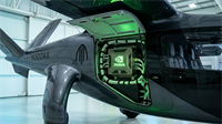 Archer eVTOL aircraft with NVIDIA AI computing module highlights aerospace technology investment.