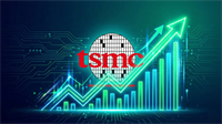 TSMC logo surrounded by bullish stock chart imagery, highlighting the stock's robust outlook for 2026 and beyond.