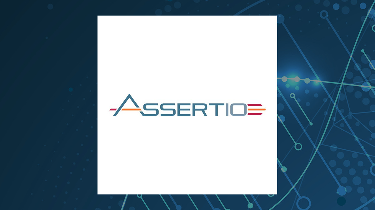 Assertio logo with Medical background