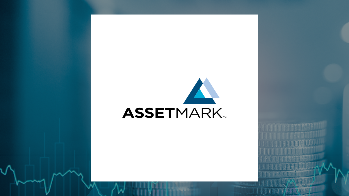 AssetMark Financial logo with Finance background