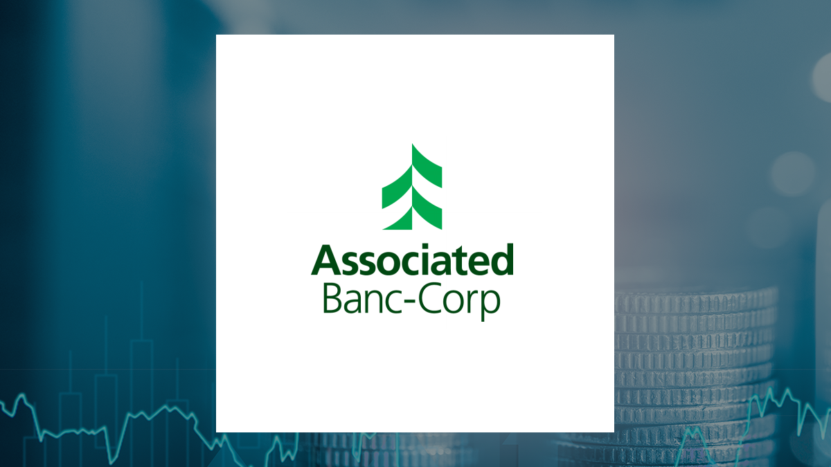 Associated Banc logo with Finance background