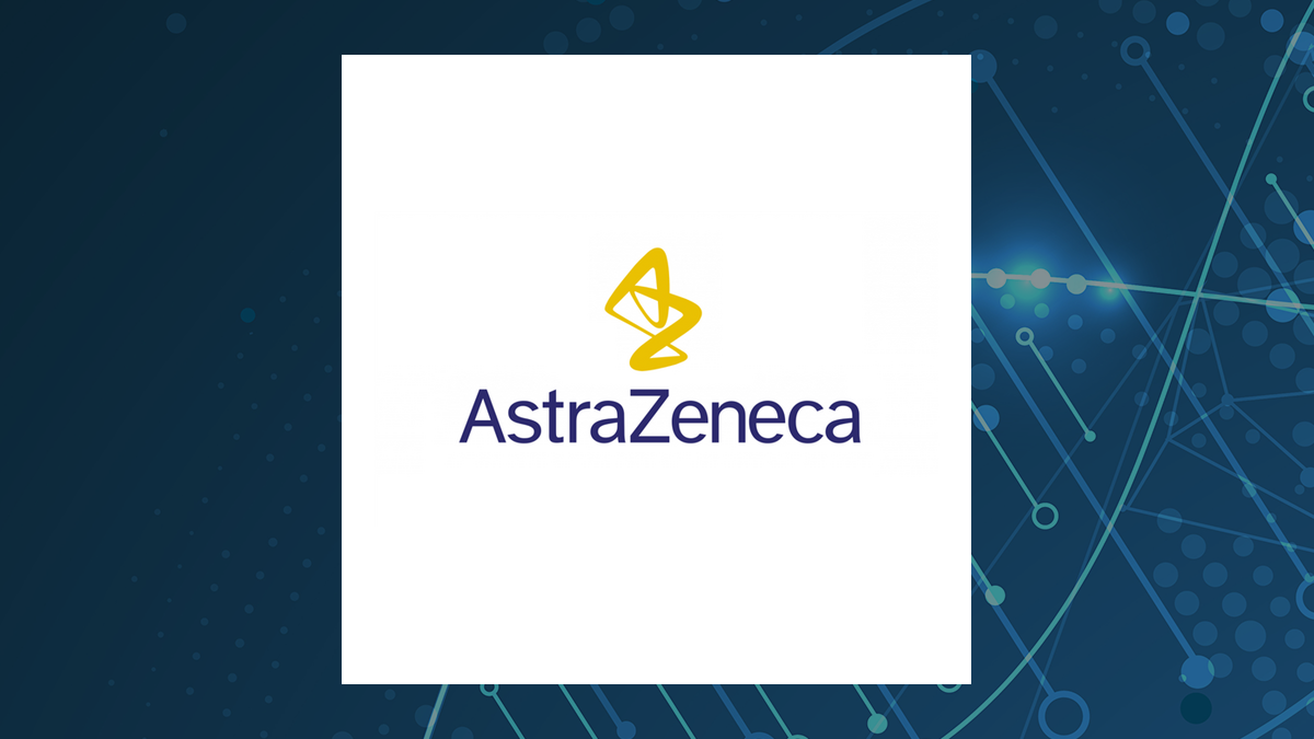 AstraZeneca logo with Medical background