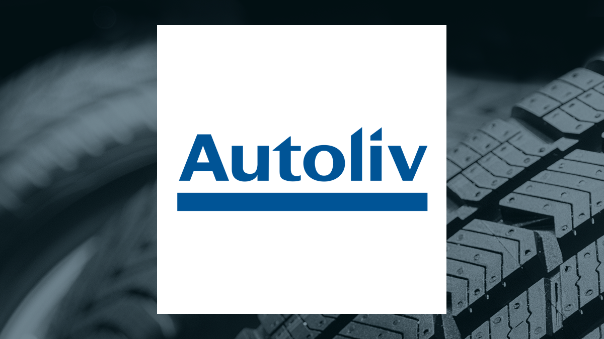 Autoliv logo with Auto/Tires/Trucks background