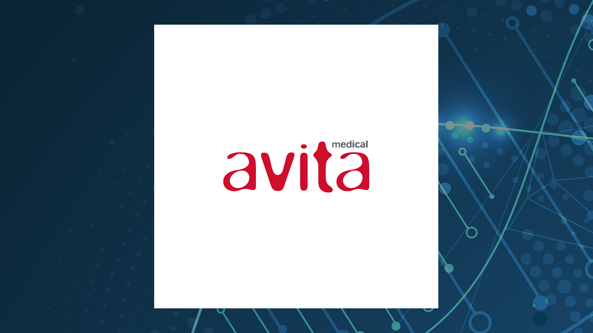 AVITA Medical logo with Medical background