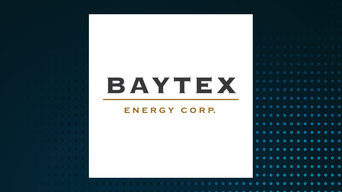 Baytex Energy logo with Energy background