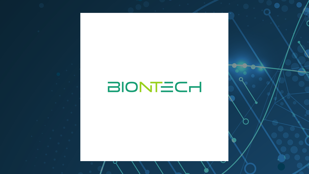 BioNTech logo with Medical background