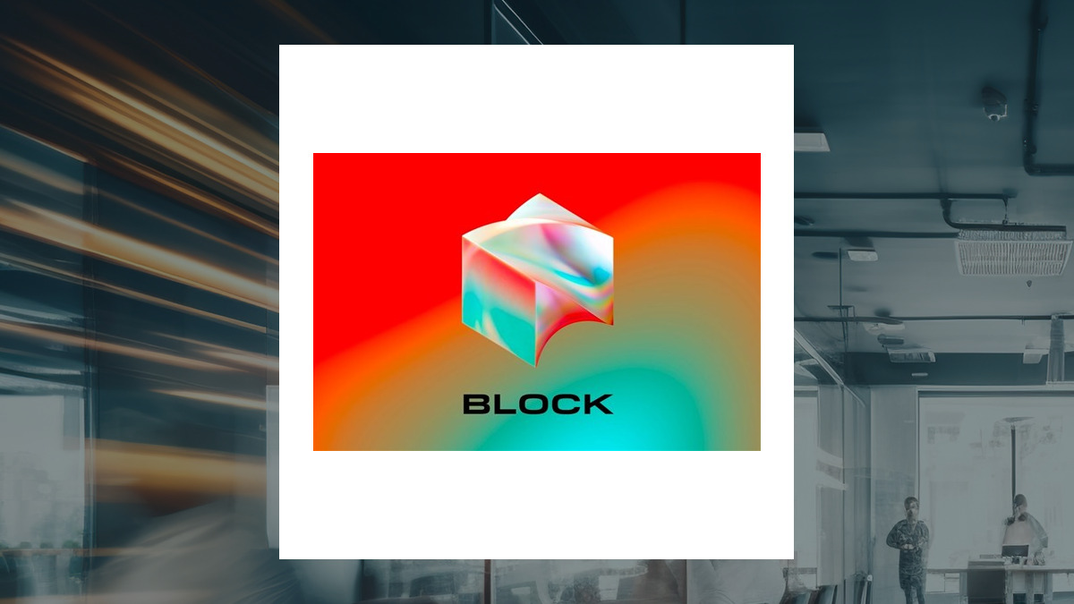 Block logo with Business Services background