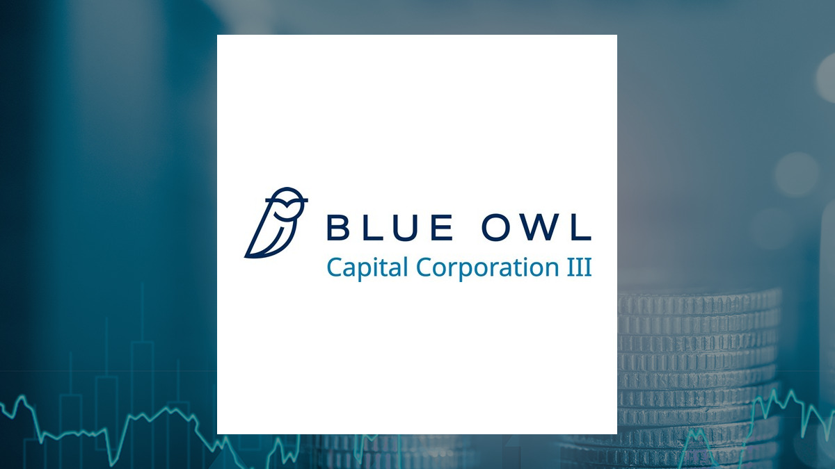 Blue Owl Capital Co. III logo with Finance background