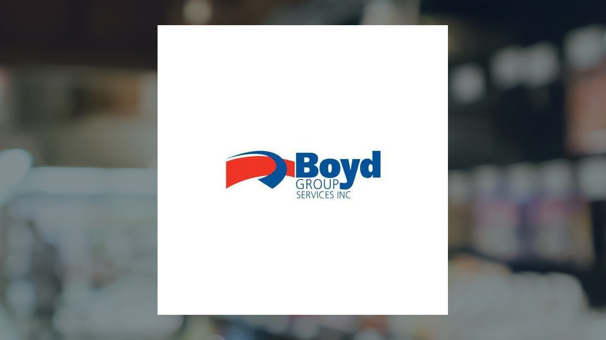 Boyd Group Services logo with Consumer Cyclical background