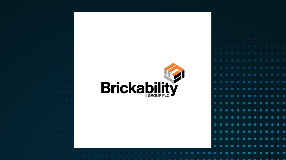 Brickability Group logo with Industrials background