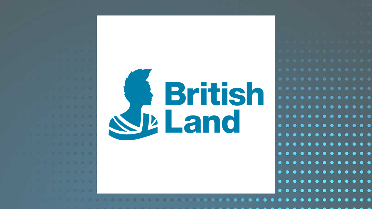 British Land logo with Real Estate background