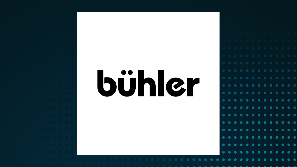 Buhler Industries logo with Industrials background