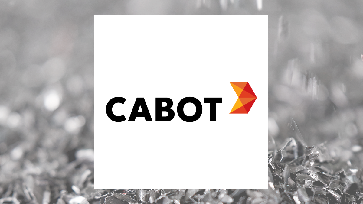 Cabot logo with Basic Materials background