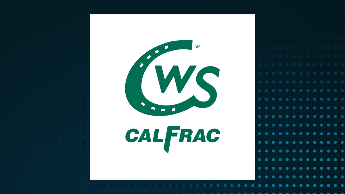 Calfrac Well Services logo with Energy background