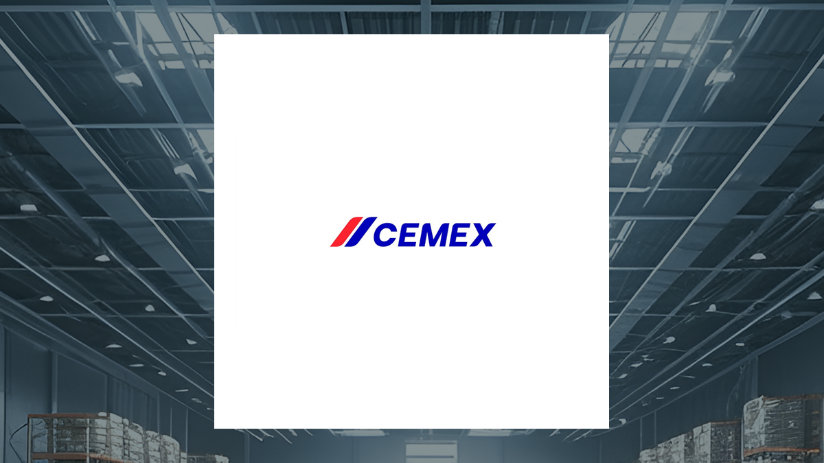 CEMEX logo with Construction background