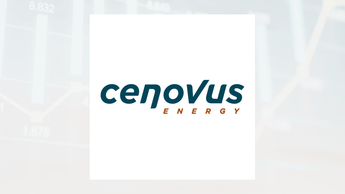 Cenovus Energy logo with Energy background