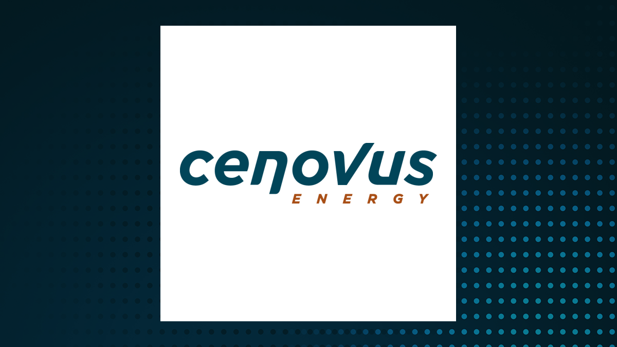 Cenovus Energy logo with Energy background