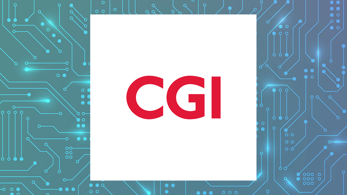 CGI logo with Computer and Technology background
