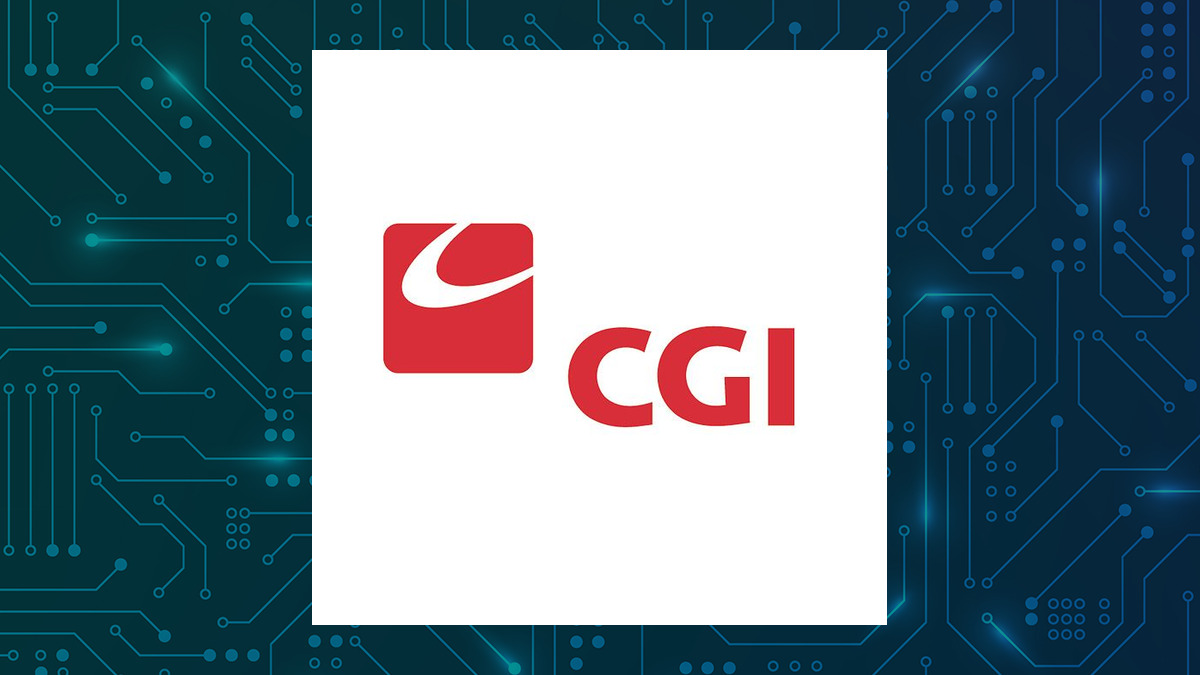 CGI logo with Computer and Technology background