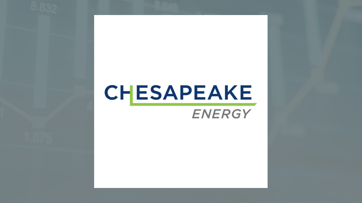 Chesapeake Energy logo with Oils/Energy background