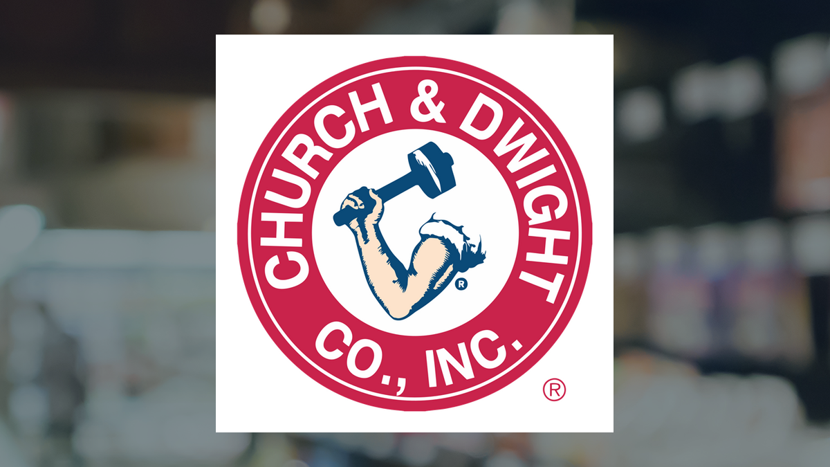 Church & Dwight logo with Consumer Staples background