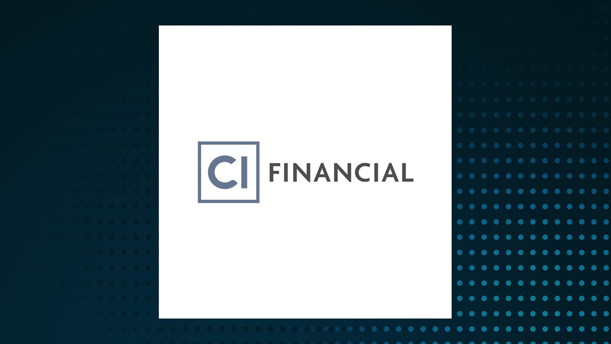 CI Financial logo with Financial Services background
