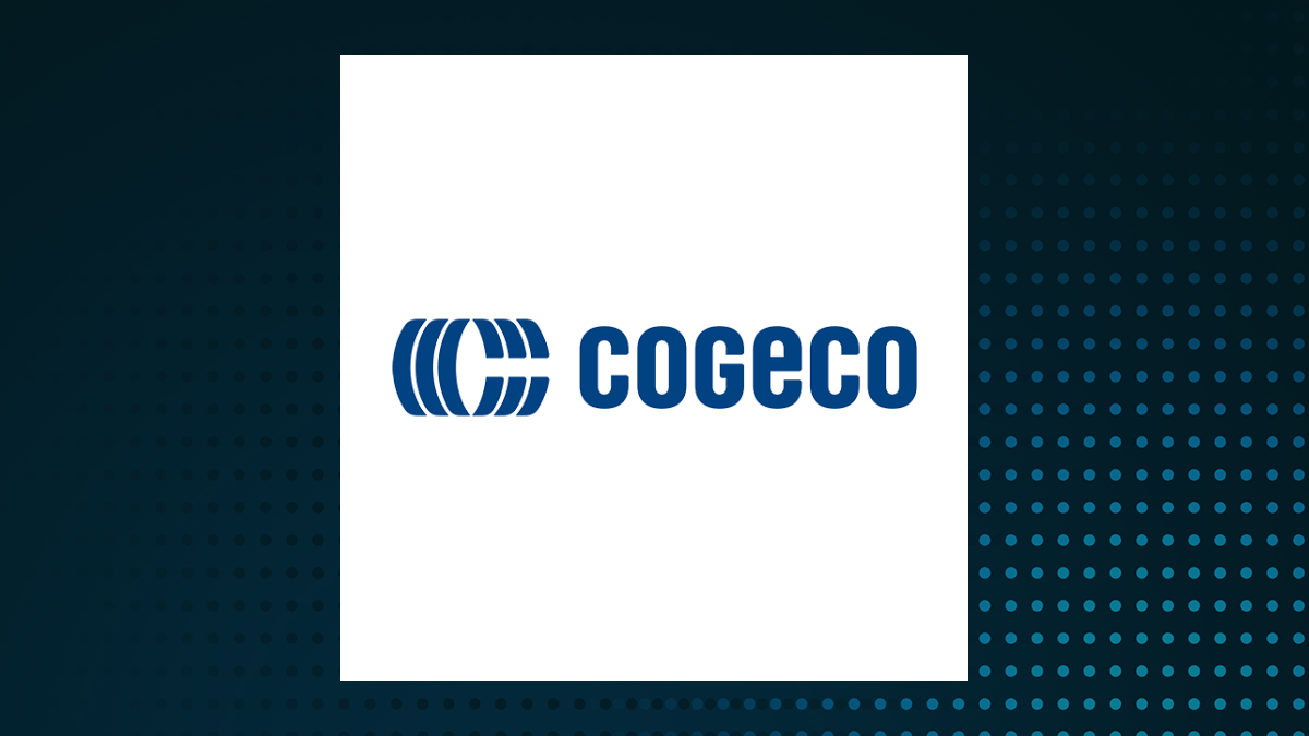 Cogeco logo with Communication Services background