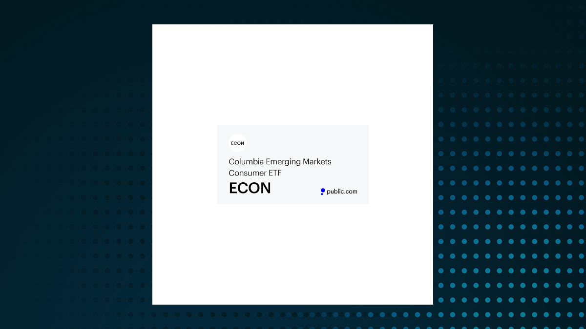 Columbia Emerging Markets Consumer ETF logo