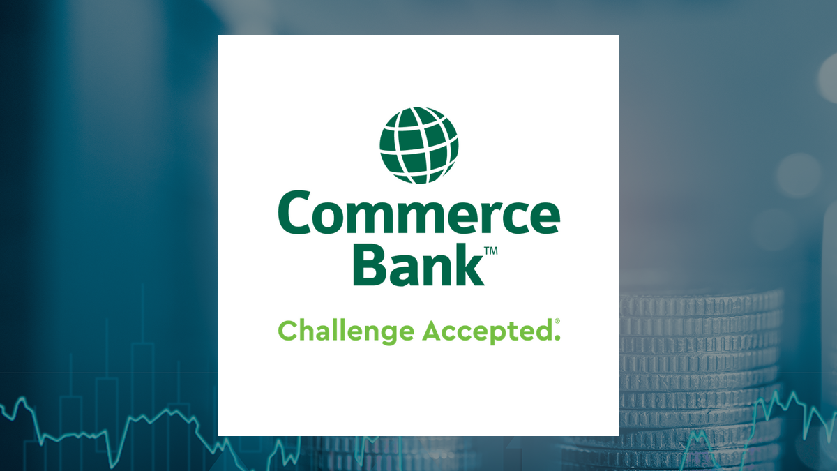 Commerce Bancshares logo with Finance background