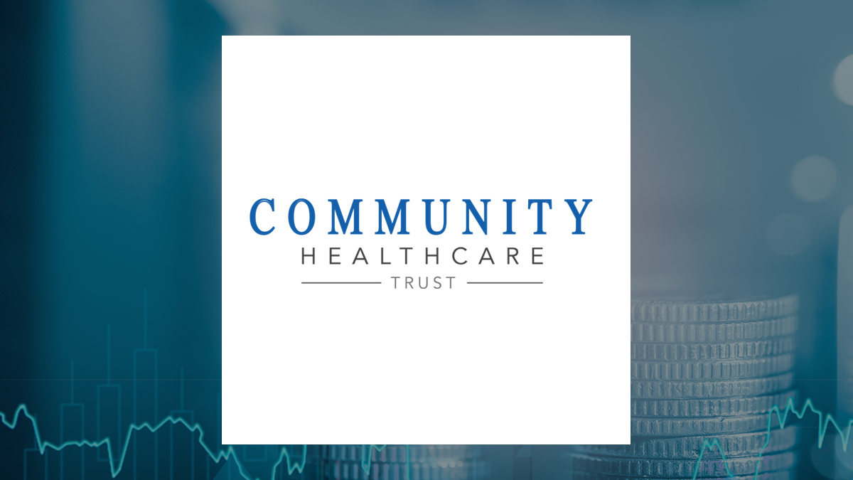 Community Healthcare Trust logo with Finance background