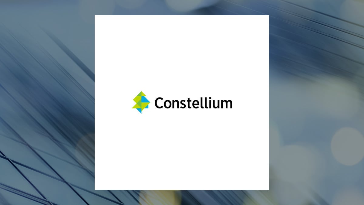 Constellium logo with Industrial Products background