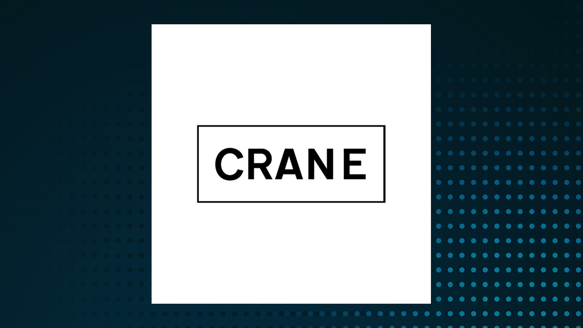 Crane logo with Industrials background