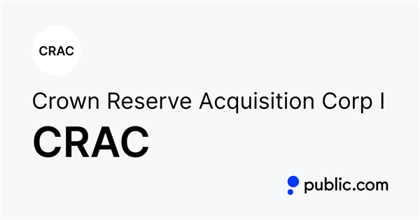 Crown Reserve Acquisition Corp. I stock logo
