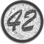 42 stock logo