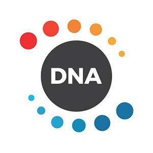DNA stock logo
