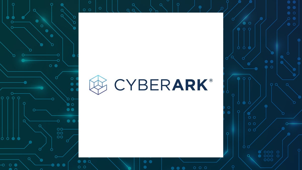 CyberArk Software logo with Computer and Technology background