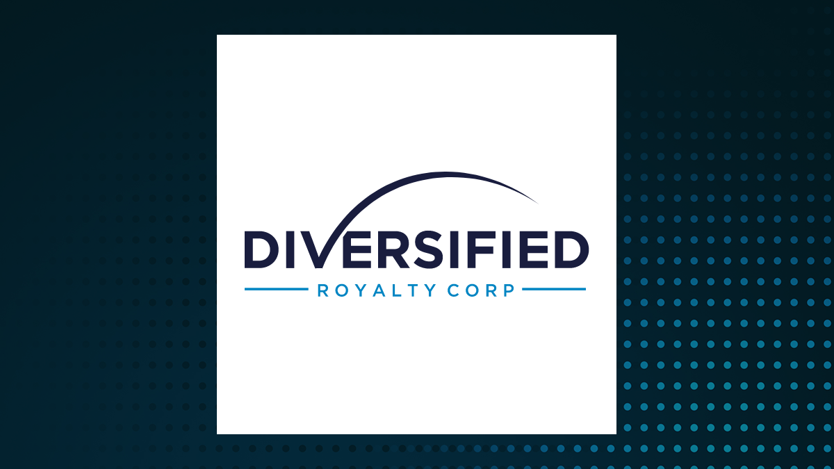 Diversified Royalty logo with Industrials background