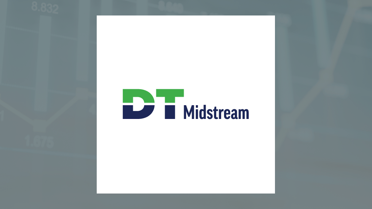 DT Midstream logo with Oils/Energy background