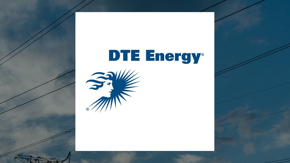 DTE Energy logo with Utilities background