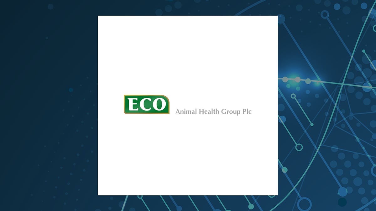 ECO Animal Health Group logo with Medical background