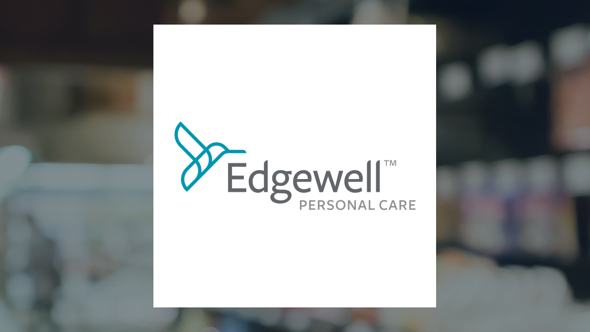 Edgewell Personal Care logo with Consumer Staples background