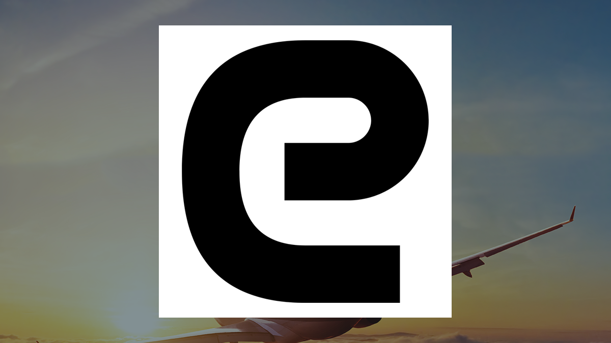 EHang logo with Aerospace background