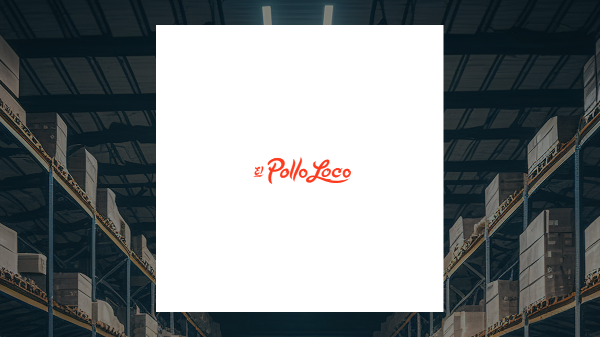 El Pollo Loco logo with Retail/Wholesale background
