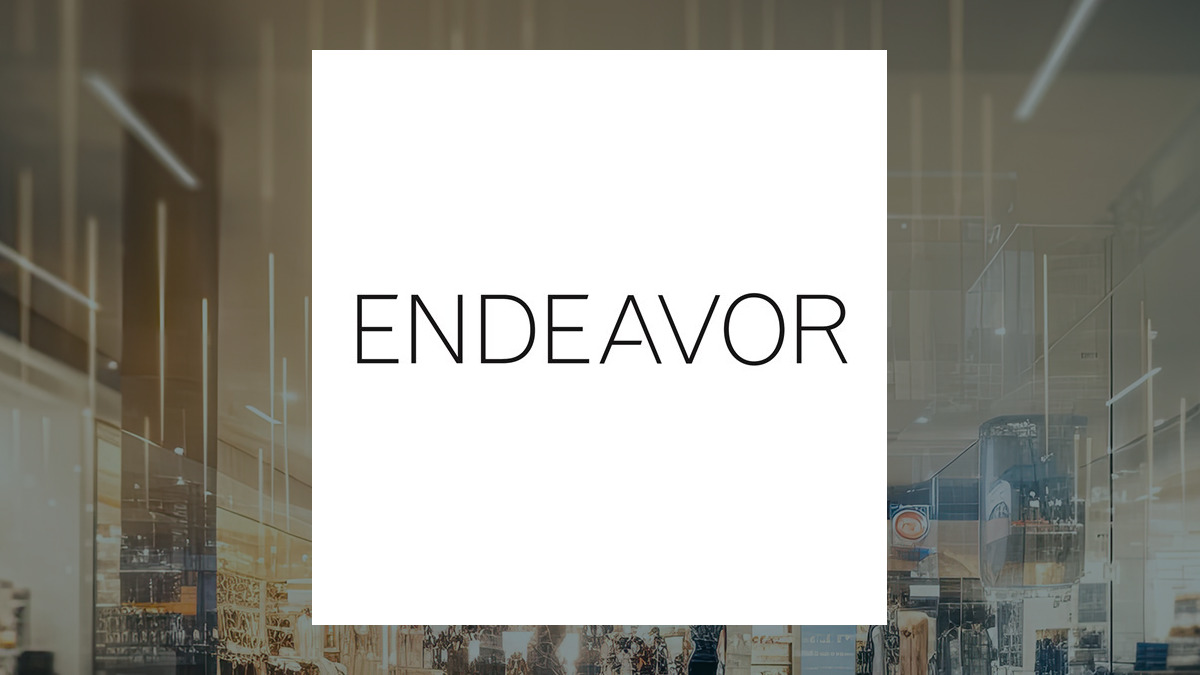 Endeavor Group logo with Consumer Discretionary background