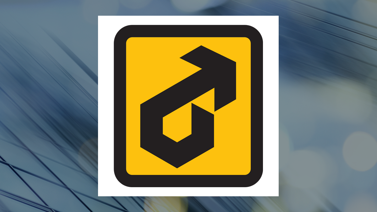 Enerpac Tool Group logo with Industrial Products background